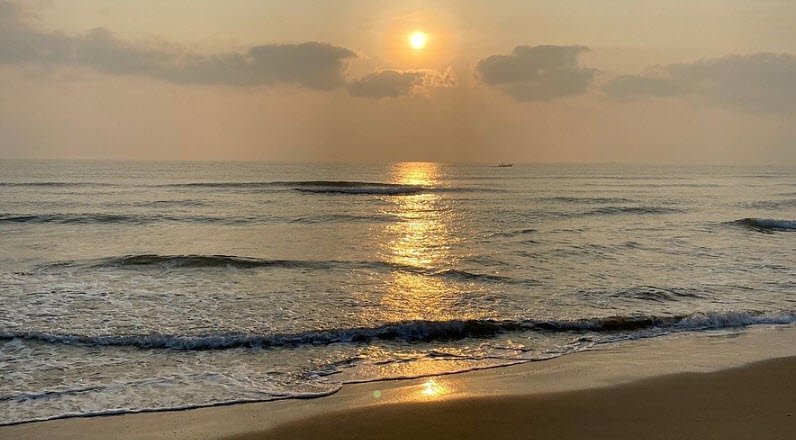 Covelong Private Beach, Tamil Nadu, India
